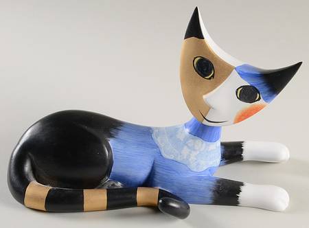 Artis Orbis-Rosina Wachtmeister Amico Cat Figurine - Boxed