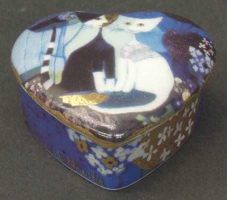 Artis Orbis-Rosina Wachtmeister Micia & Micio-Heart Box-Small - Boxed