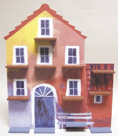 Artis Orbis-Rosina Wachtmeister Mini Cat House Display - Boxed