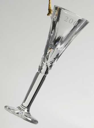 Lady Anne Ornament Champagne Flute-Millennium - Boxed