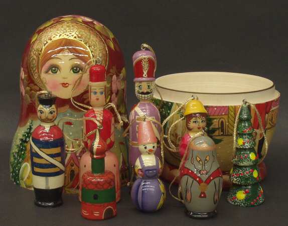 Matryoshka Doll &amp; Ornaments by G Debrekht