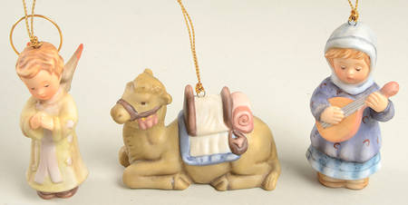 Berta Hummel Nativity Ornament Boxed Set #3 - Boxed