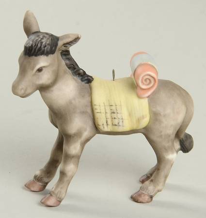 Berta Hummel Nativity Ornament Donkey - Boxed