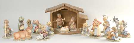 Berta Hummel Nativity 19 Piece Nativity Set - Nativity Set Of 19