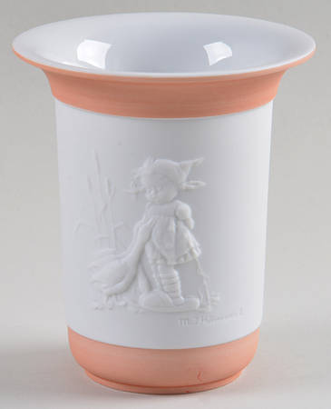 Hummel Giftware Goose Girl Vase-Tm7 - Boxed