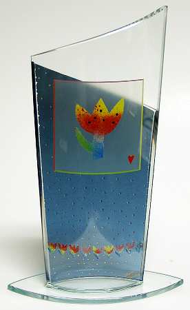 Artis Orbis - Maria Tulips-Glass Vase - Boxed