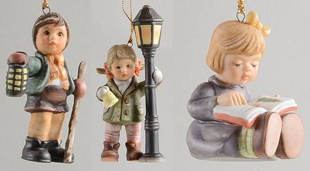 A Berta Hummel Christmas Set #19 Boxed Set Of 3 - Boxed