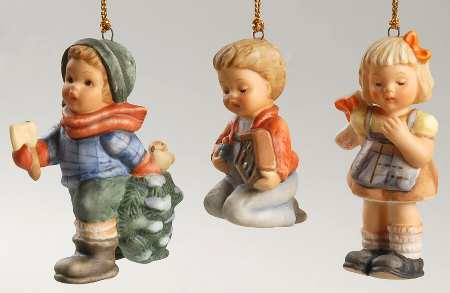 A Berta Hummel Christmas Set #2 Boxed Set Of 3 - Boxed