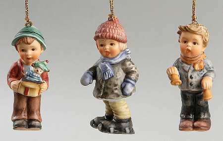 A Berta Hummel Christmas Set #9 Boxed Set Of 3 - Boxed