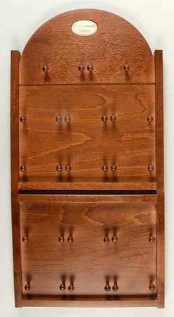 Hummel Century Collection Plates Wooden Display Rack - Display Rack Wood