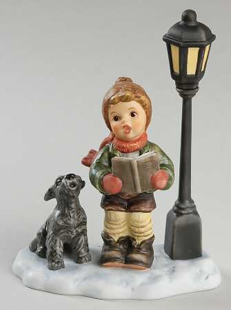 Twas the Night-Berta Hummel Caroling Through The Night - Boxed