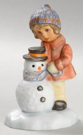 Twas the Night-Berta Hummel A Gift For Snowman - Boxed