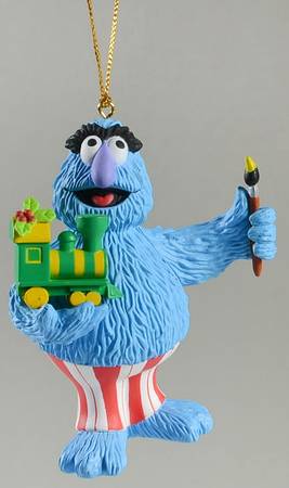 Christmas on Sesame Street Herry Monster - Boxed