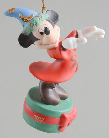 Disney Annual Ornaments Fantasia Mickey - Boxed