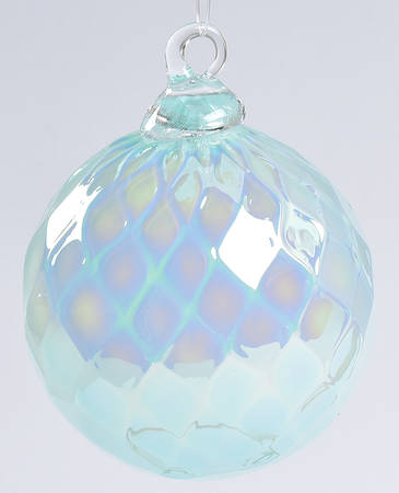 Classic Ball Ornaments Rock Candy Diamond Facet - No Box