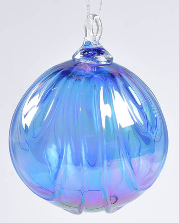 Classic Ball Ornaments Pacific Blue Drape - No Box