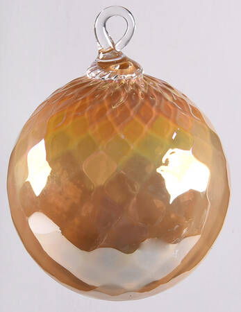 Classic Ball Ornaments Bit Of Honey Diamond - No Box