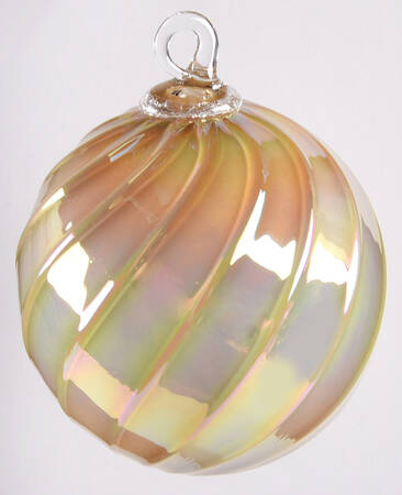 Classic Ball Ornaments Butterscotch Twist - No Box