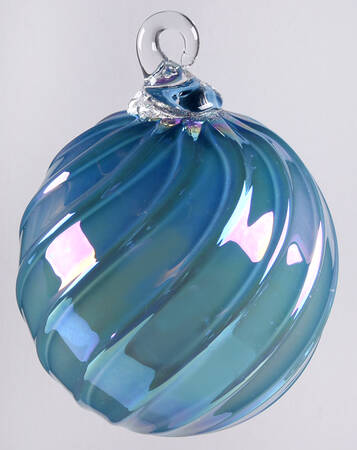 Classic Ball Ornaments Berry Blue Twist - No Box