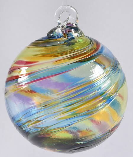 Classic Ball Ornaments Chameleon - No Box