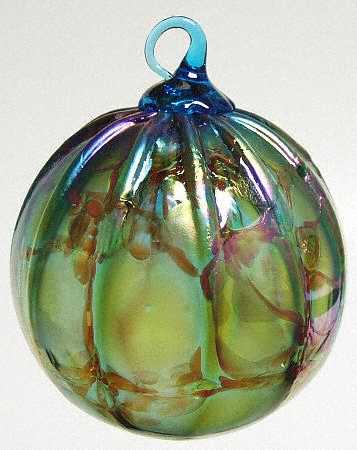 Classic Ball Ornaments Aqua Luster - No Box