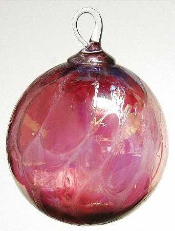 Classic Ball Ornaments Cranberry Mist - No Box