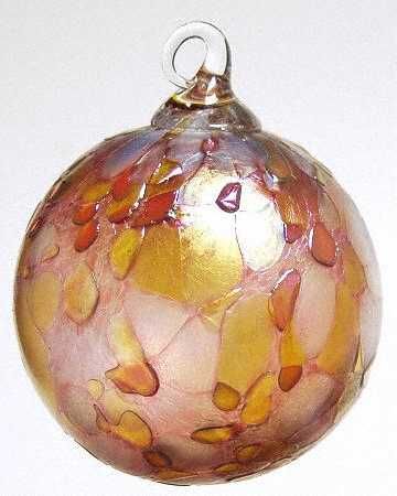 Classic Ball Ornaments Rose Quartz - No Box