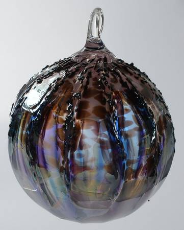 Classic Ball Ornaments Purple Sprinkle - No Box