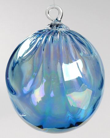 Classic Ball Ornaments Blue Drape Classic - No Box