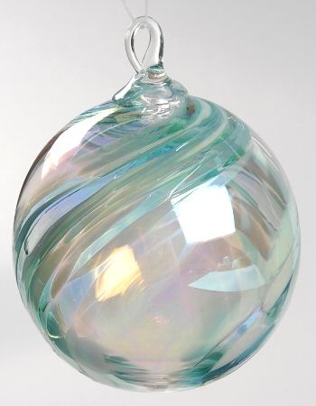 Classic Ball Ornaments Jade Feather - No Box