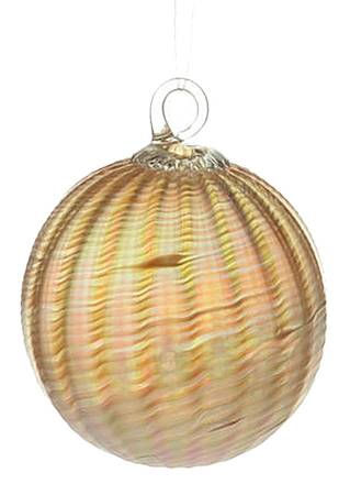 Classic Ball Ornaments Peach Sorbet - No Box