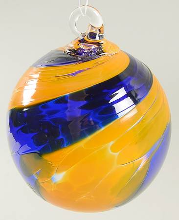 Classic Ball Ornaments Sunday Orange - No Box