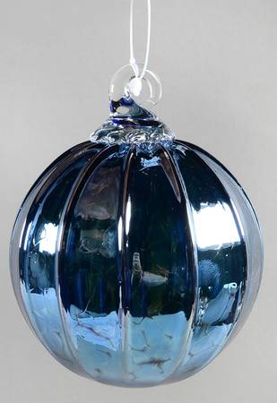 Classic Ball Ornaments Steel Blue - No Box