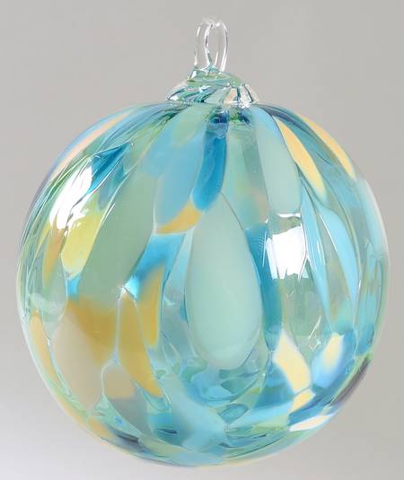 Classic Ball Ornaments Sea Glass - No Box