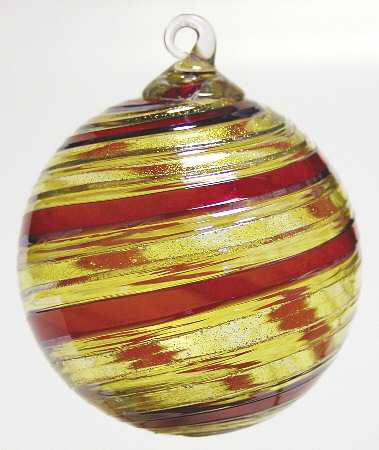 Annual Limited Edition Ornament Burgundy Twist - Boxed