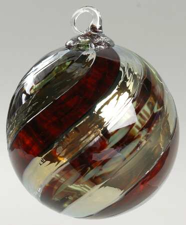 Annual Limited Edition Ornament Platinum Holiday Twist - Boxed