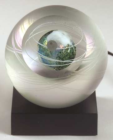 Celestial Series Lunar Orbit W/ Lighted Base - Boxed