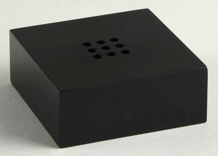 Celestial Series Sq Wood Base -Colored Lights - Display-Lighted Square