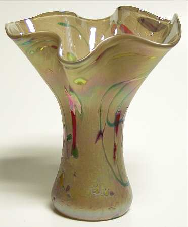 Ruffle Vase Tobac Mini - Boxed