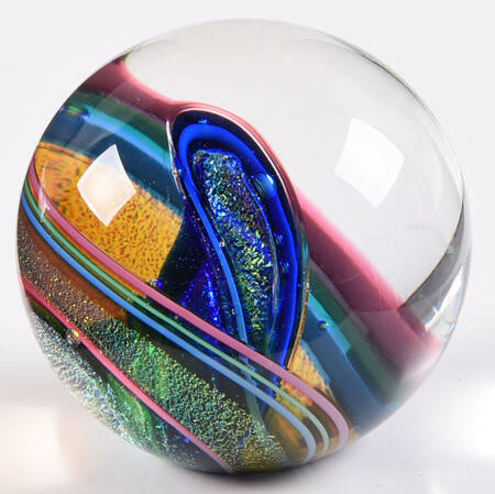 Glass Eye Studio Paperweights Infinity - No Box
