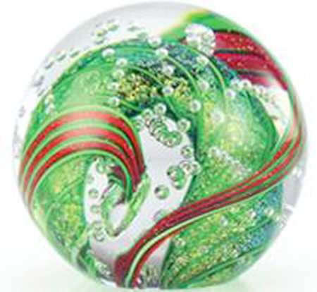 Glass Eye Studio Paperweights Sleigh Ride - Boxed