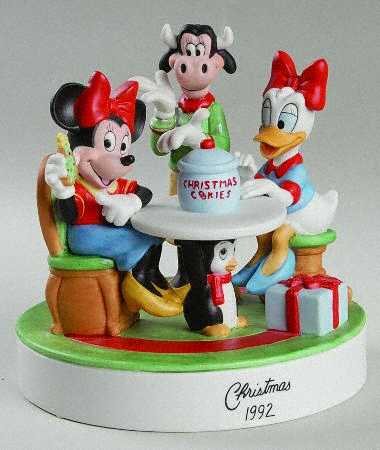 Disney Christmas Figurine Christmas Cookies - No Box by Grolier