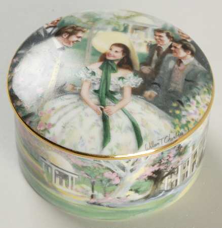 Gone with the Wind Music Box Scarlett At Twelve Oaks - Boxed