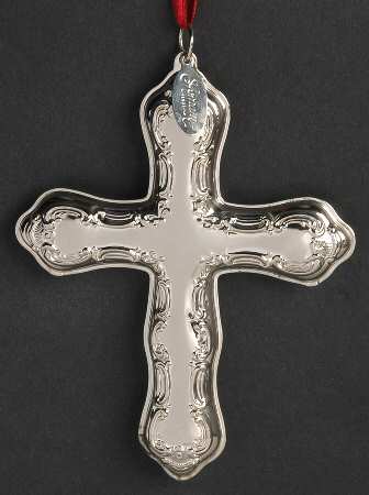 Cross-Silverplate Strasbourg Cross - Boxed