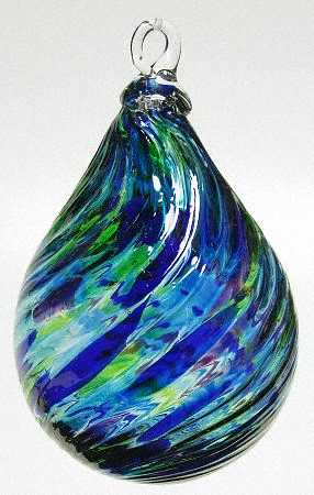 Raindrop Ornaments Ocean Twist - No Box