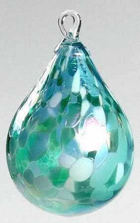 Raindrop Ornaments Jade Mosaic - No Box