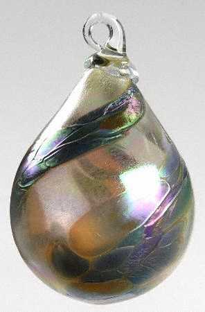 Raindrop Ornaments Antique Gold - No Box