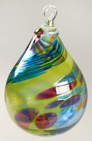 Raindrop Ornaments Chameleon - No Box