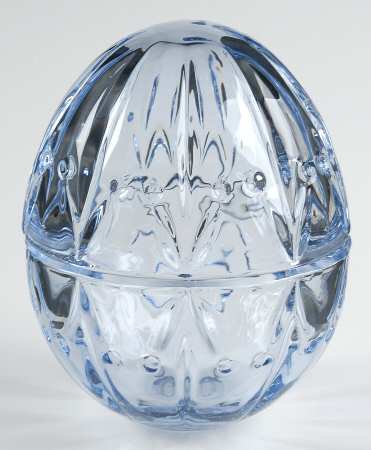 Shades of Spring Crystal Egg Box-Blue - Boxed