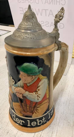 German Beer Steins Das Lieben Wir Froheim Bier - No Box